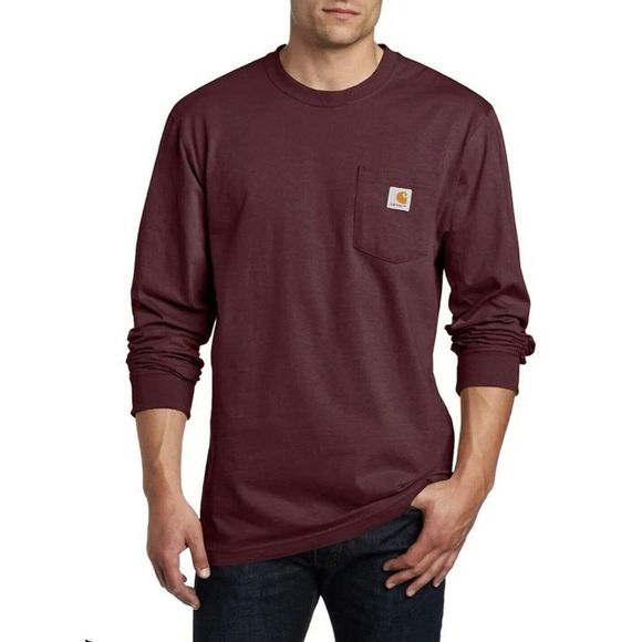 Carhartt Other - Carhartt Men's K126 Workwear Jersey Pocket Long-Sleeve Shirt